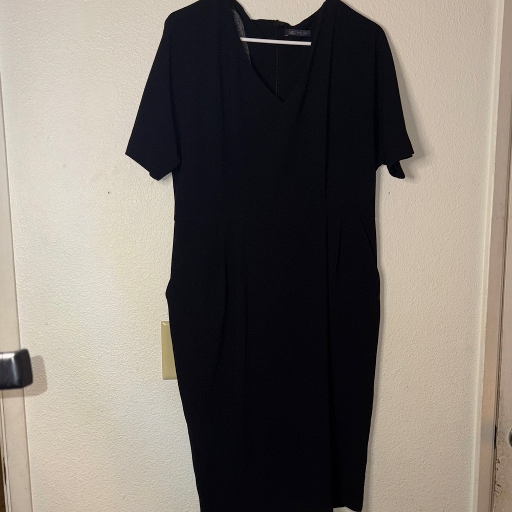 M&M'S Classic Black Midi Dress